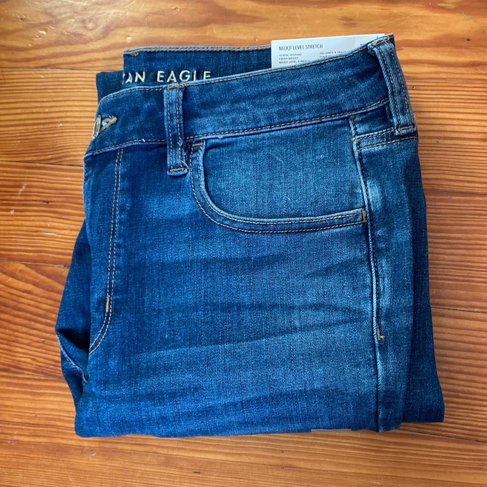 Brand new with tags American Eagle jeans size 12 high rise